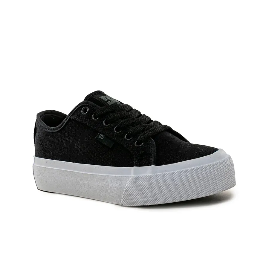 Imagen 1 de 5 de Zapatillas Dc Manual Tx Platform-NEGRO/BLANCO