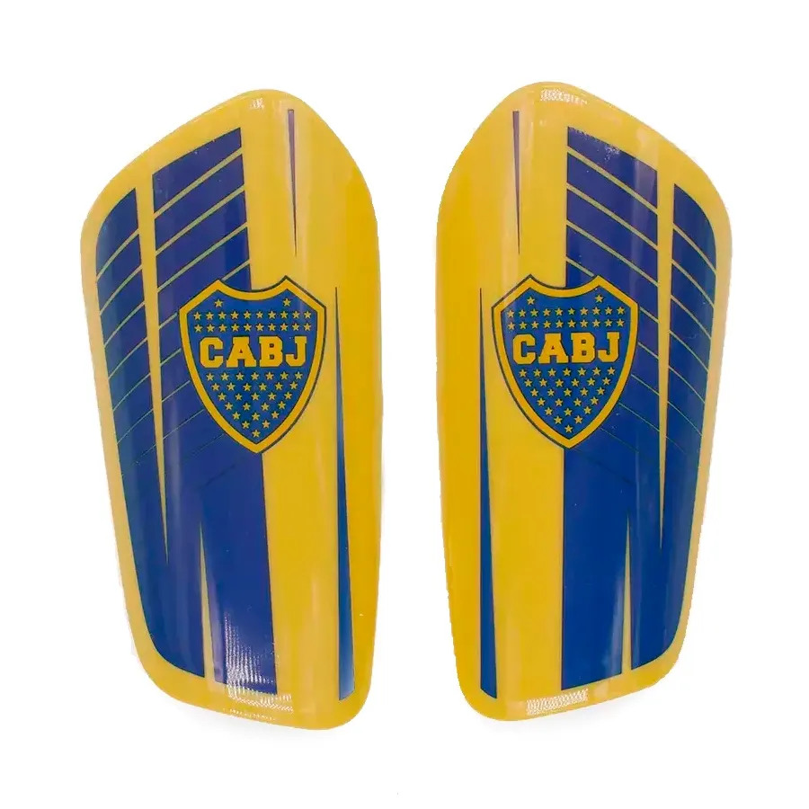 Imagen 0 de 3 de Canilleras DRB Canillera Futbol Estadios 24 Boca Juniors-AZUL/AMARILLO