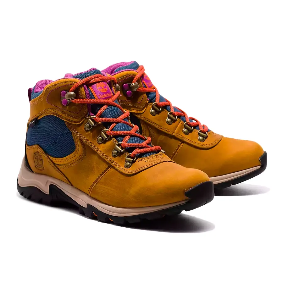 Imagen 2 de 5 de Bota Timberland Mt Maddsen Hi-KAKI/MARINO/VIOLETA