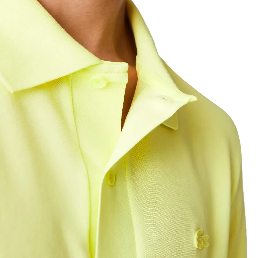 Imagen 5 de 7 de Remera Lacoste -AMARILLO FLUOR