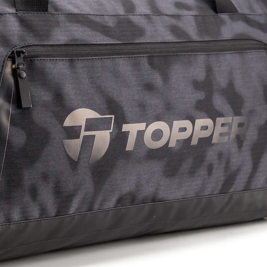Imagen 2 de 3 de Bolso Topper Active Mediano-NEGRO/GRAFITO