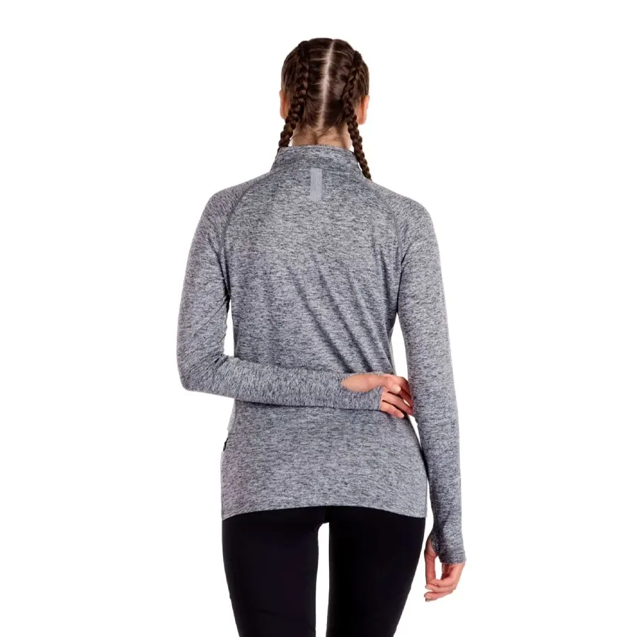 Imagen 2 de 4 de Buzo Topper Mid Layer Rng-GRIS