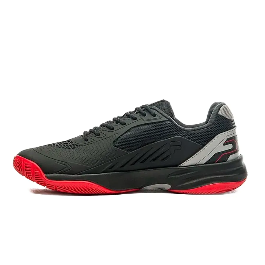 Imagen 2 de 5 de Zapatillas Fila Float Acer-NEGRO/GRIS/ROJO