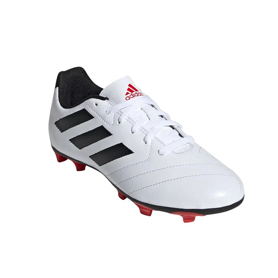 Imagen 3 de 5 de Botines adidas Goletto Vii Fg J-BLANCO/NEGRO/ROJO