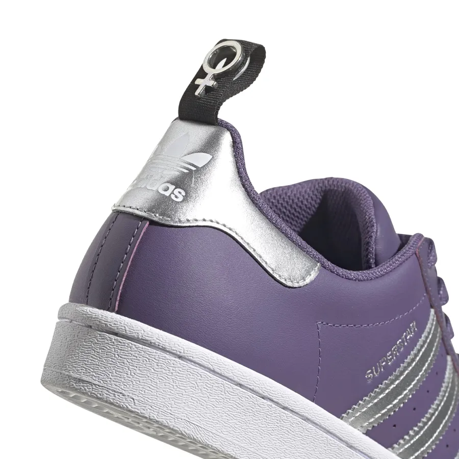Imagen 4 de 7 de Zapatillas adidas originals Superstar-VIOLETA/BLANCO