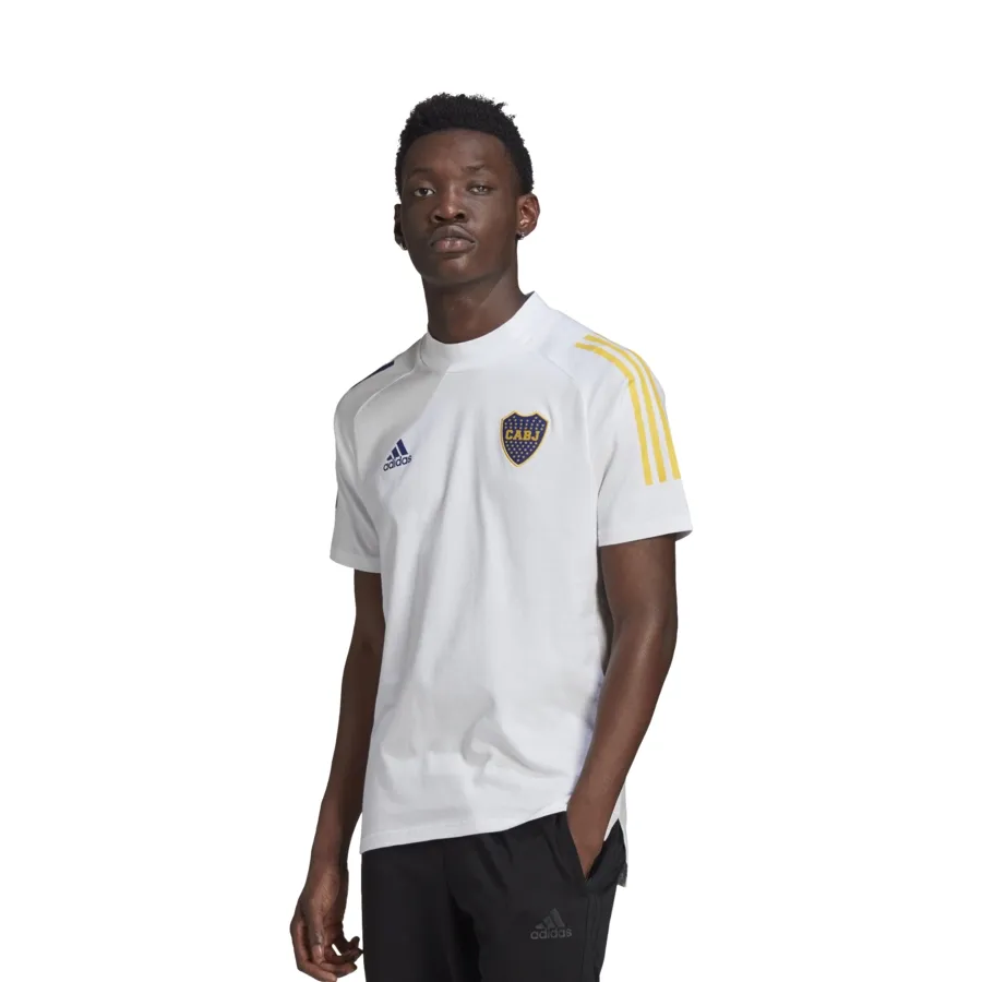 Imagen 1 de 6 de Remera adidas Boca Juniors-BLANCO/AMARILLO/AZUL
