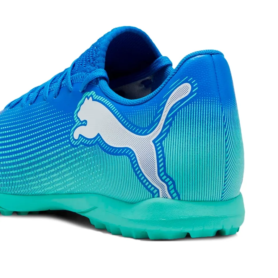Imagen 2 de 6 de Botines Puma Future 7 Play TT-AZUL/AQUA/BLANCO