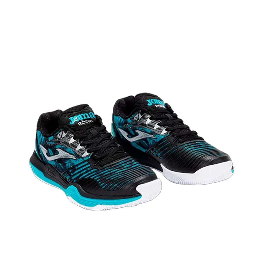 Imagen 1 de 5 de Zapatillas Joma Tenis Point-NEGRO/VERDE AGUA