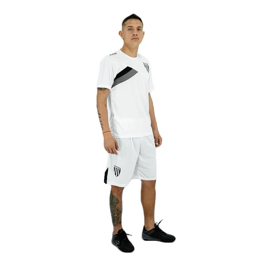 Imagen 2 de 6 de Remera Mitre Kendal Club Gimnasia y Esgrima-BLANCO/NEGRO