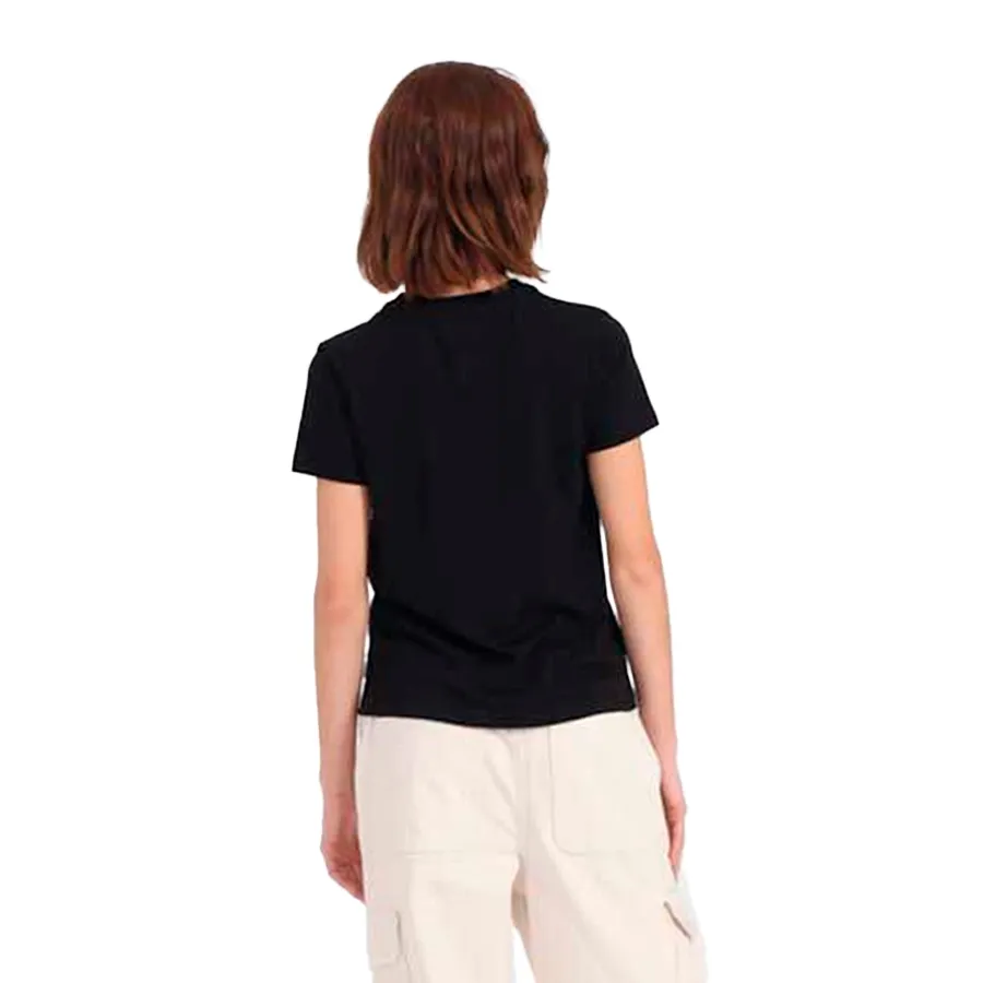 Imagen 1 de 3 de Remera Vans Oval Ss Crew-NEGRO/BLANCO