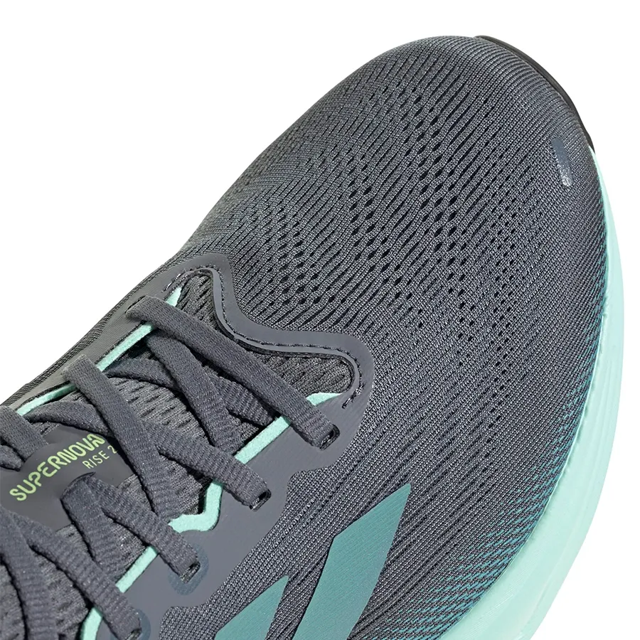 Imagen 5 de 7 de Zapatillas adidas Supernova Rise 2-GRAFITO/VERDE AGUA