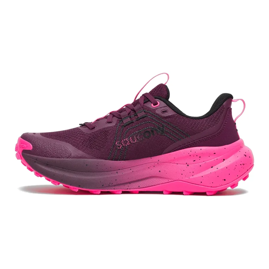 Imagen 2 de 6 de Zapatillas Saucony Xodus Ultra 4-ROSA-VINO-NEGRO