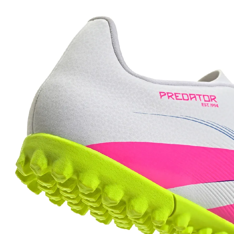 Imagen 6 de 7 de Botines Multitapón adidas Botines Predator Club Tf-BLANCO/ROSA FLUOR/AMARILLO FLUOR