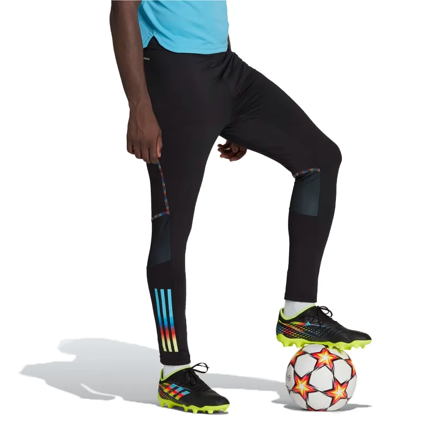 Imagen 3 de 6 de Pantalón adidas Tiro 23 Pro-NEGRO/BLANCO/CELESTE