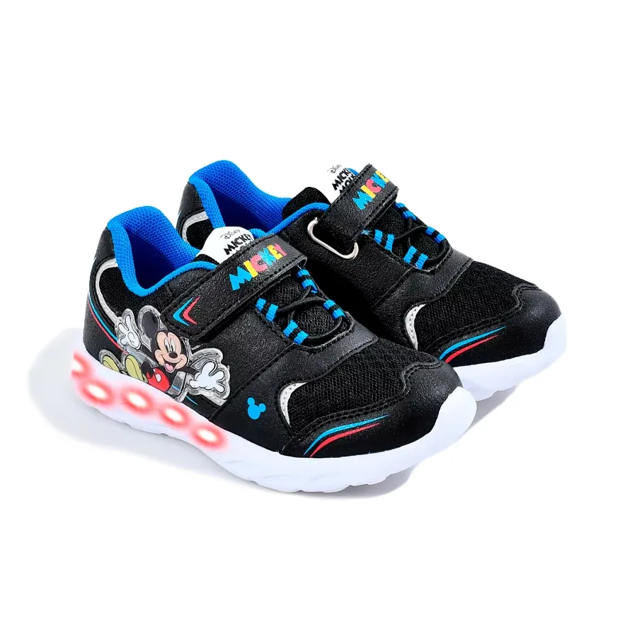 Imagen 1 de 4 de Zapatillas Footy Mickey Happy-NEGRO/AZUL/ROJO