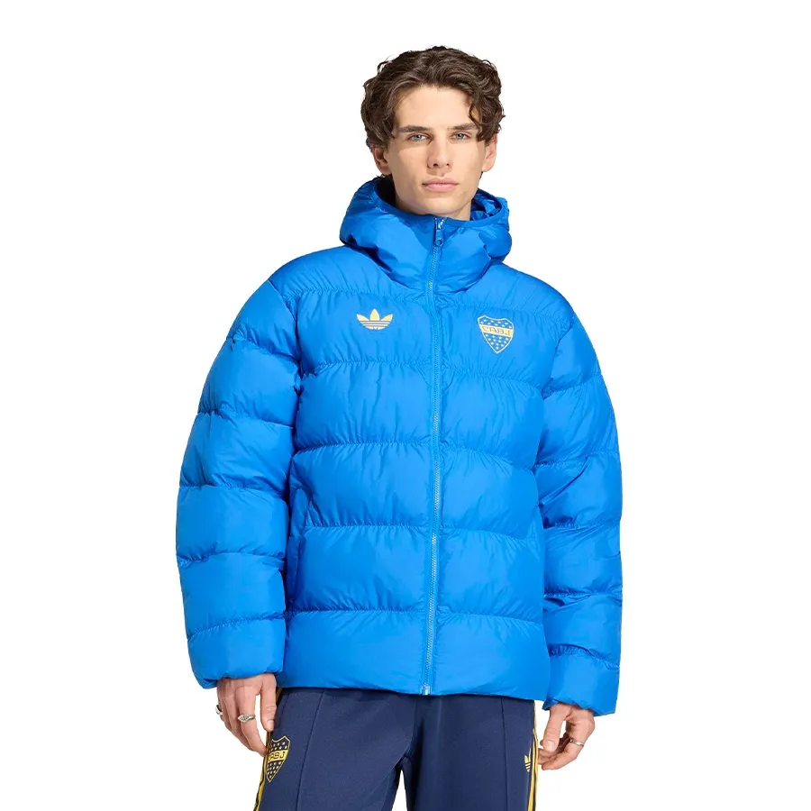 Imagen 0 de 5 de Campera adidas originals Puffer Boca Juniors-AZUL
