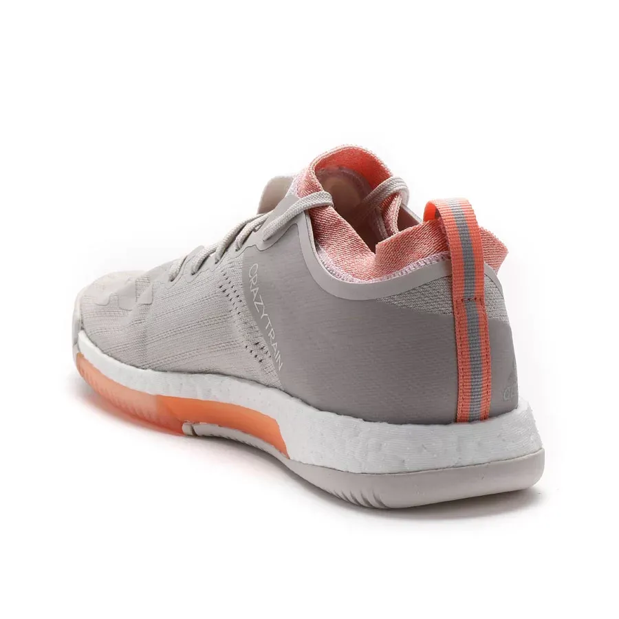 Imagen 2 de 4 de Zapatillas adidas Crazytrain Elite-GRIS/CORAL