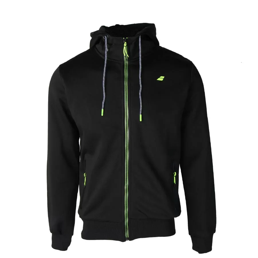 Imagen 0 de 2 de Campera Babolat Pure Flag M-NEGRO/AMARILLO