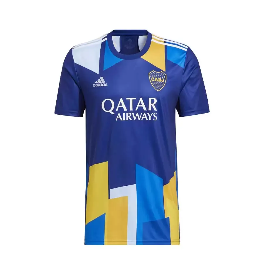 Imagen 3 de 4 de Camiseta adidas Tercera Boca Juniors 20/21-AZUL/AMARILLO/BLANCO