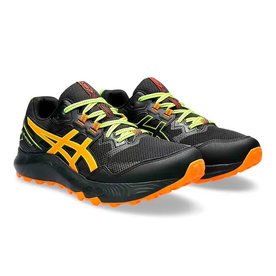 Imagen 2 de 4 de Zapatillas Asics Gel Sonoma 7-NEGRO/NARANJA/LIMA