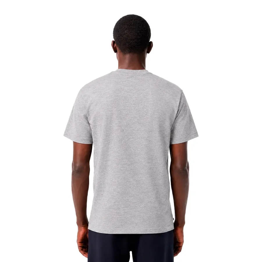 Imagen 1 de 2 de Remera Lacoste -GRIS/VERDE