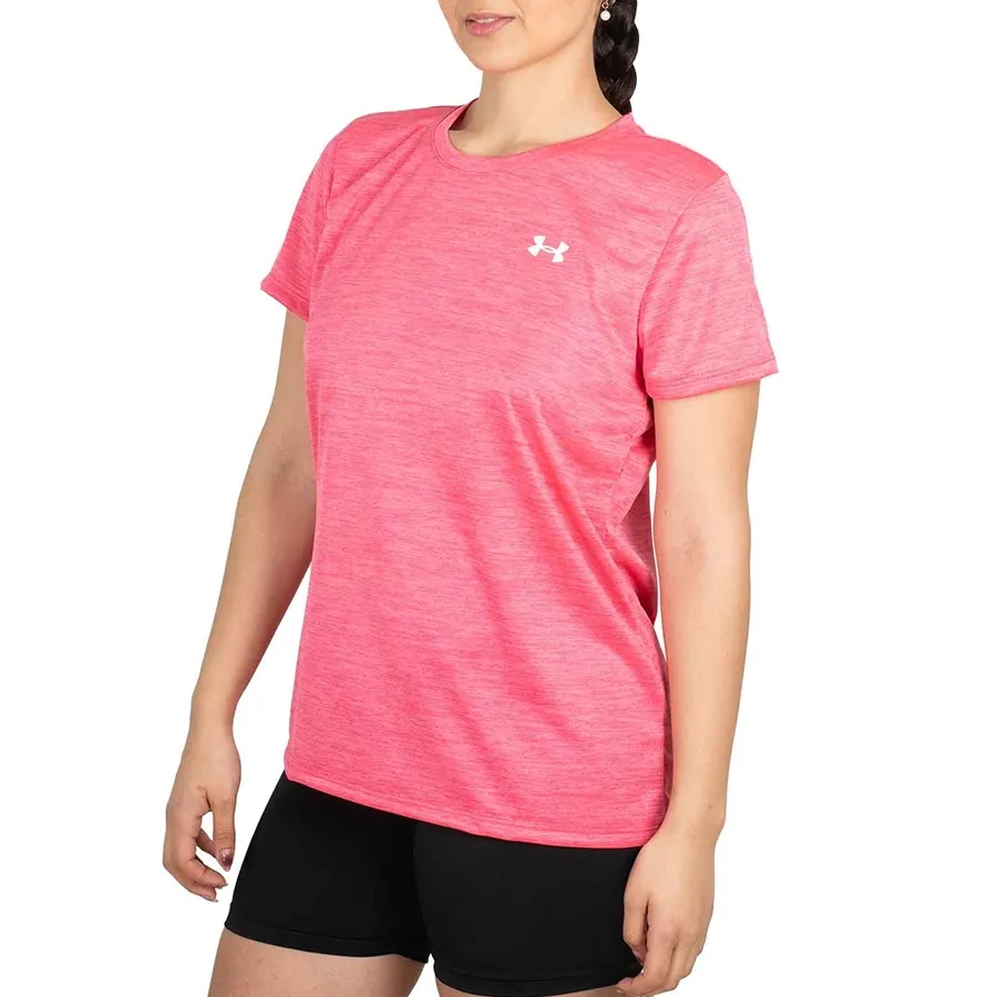 Imagen 1 de 3 de Remera Under Armour Tech Twist Ssc-ROSA