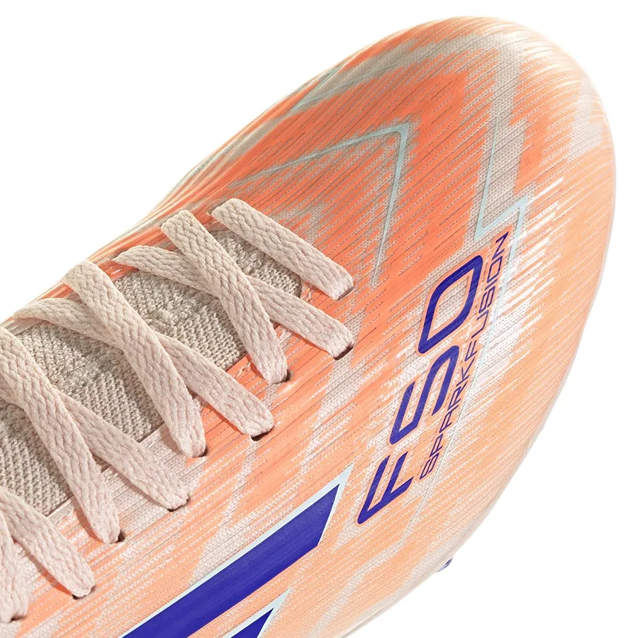 Imagen 5 de 7 de Botines adidas F50 Sparkfusion Club-NUDE/NARANJA/AZUL