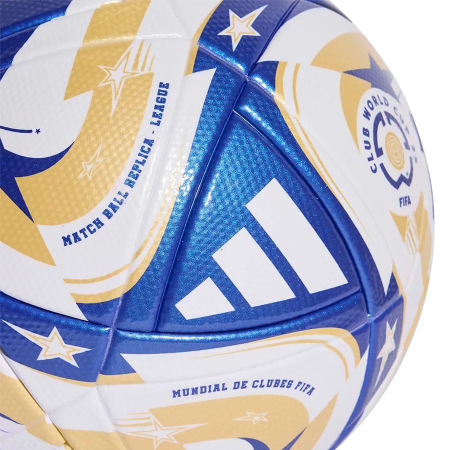 Imagen 3 de 4 de Pelota adidas League FIFA Club World Cup Final-BLANCO/AZUL/AMARILLO