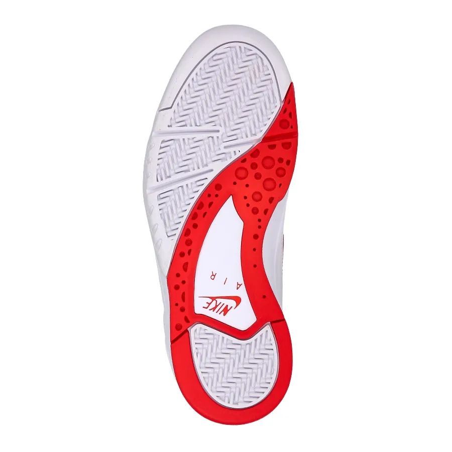 Imagen 4 de 6 de Zapatillas Nike Air Flight Lite Mid-BLANCO/ROJO