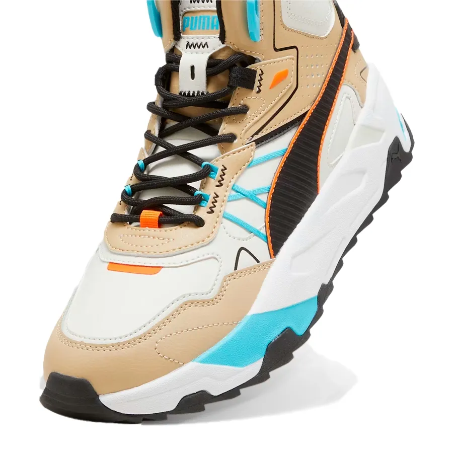Imagen 4 de 5 de Zapatillas Puma Trinity Mid Hybrid-BEIGE/BLANCO/NEGRO/NARANJA