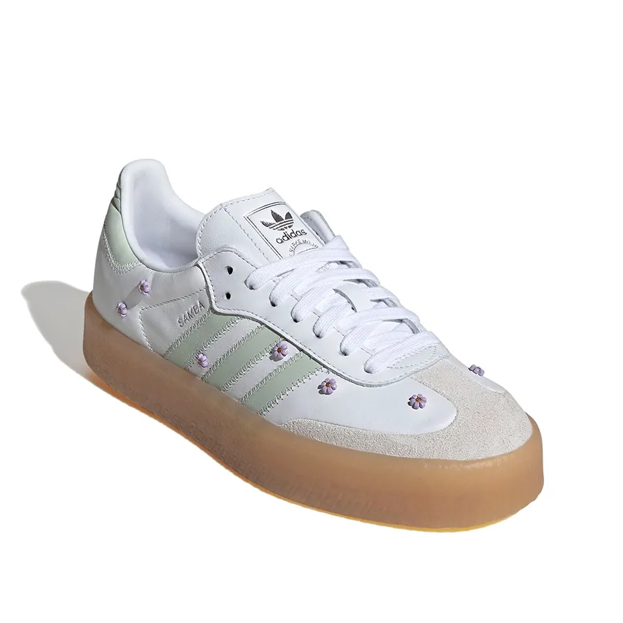 Imagen 1 de 7 de Zapatillas adidas originals Sambae-BLANCO/VERDE SECO
