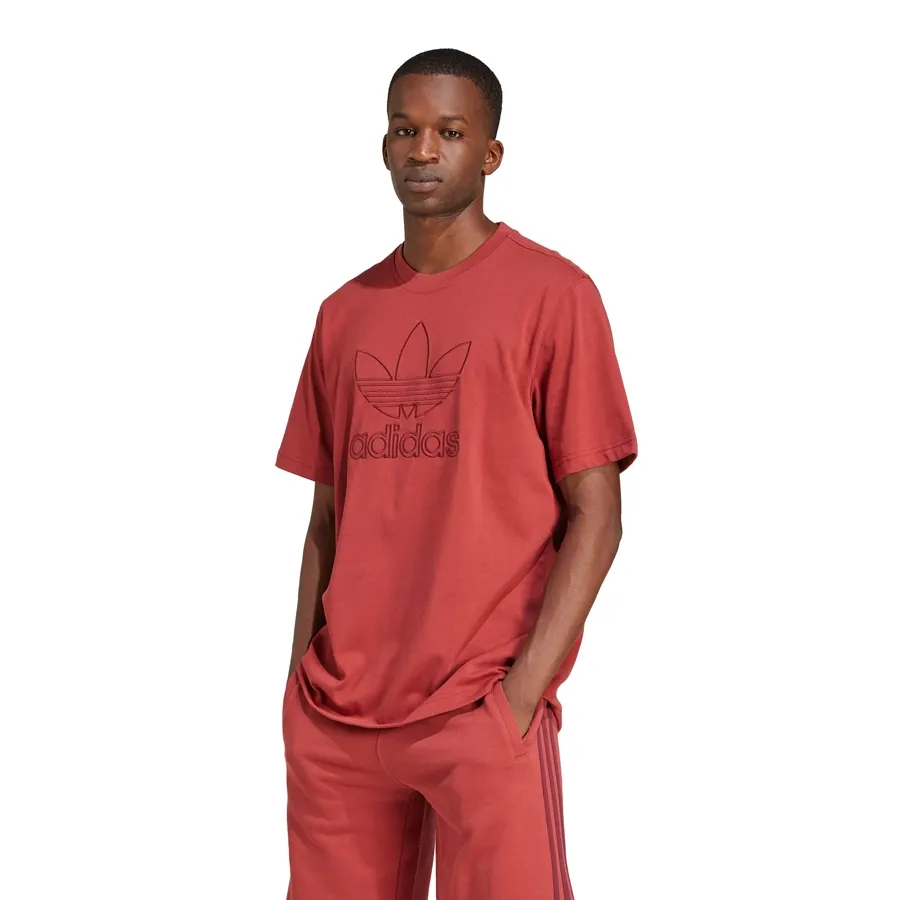 Imagen 0 de 4 de Remera adidas originals Adicolor Outline-LADRILLO