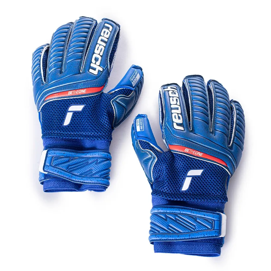 Imagen 0 de 4 de Guantes Reusch Prof Attrakt Pro Gold-AZUL
