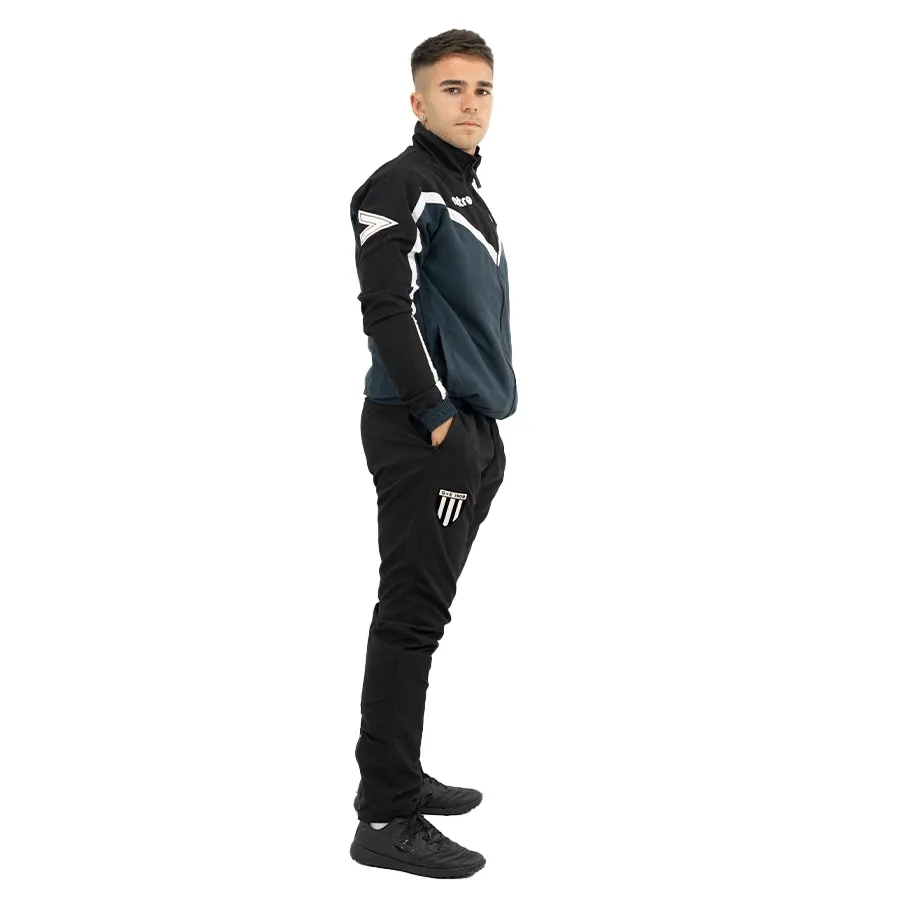 Imagen 1 de 6 de Conjunto Mitre Track  Gimnasia Y Esgrima-NEGRO/GRIS