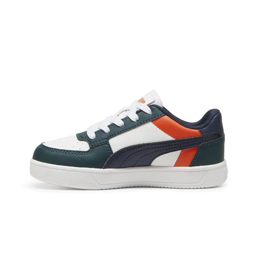 Imagen 1 de 6 de Zapatillas Puma Caven 2.0 Kids-VERDE/BLANCO/MARINO