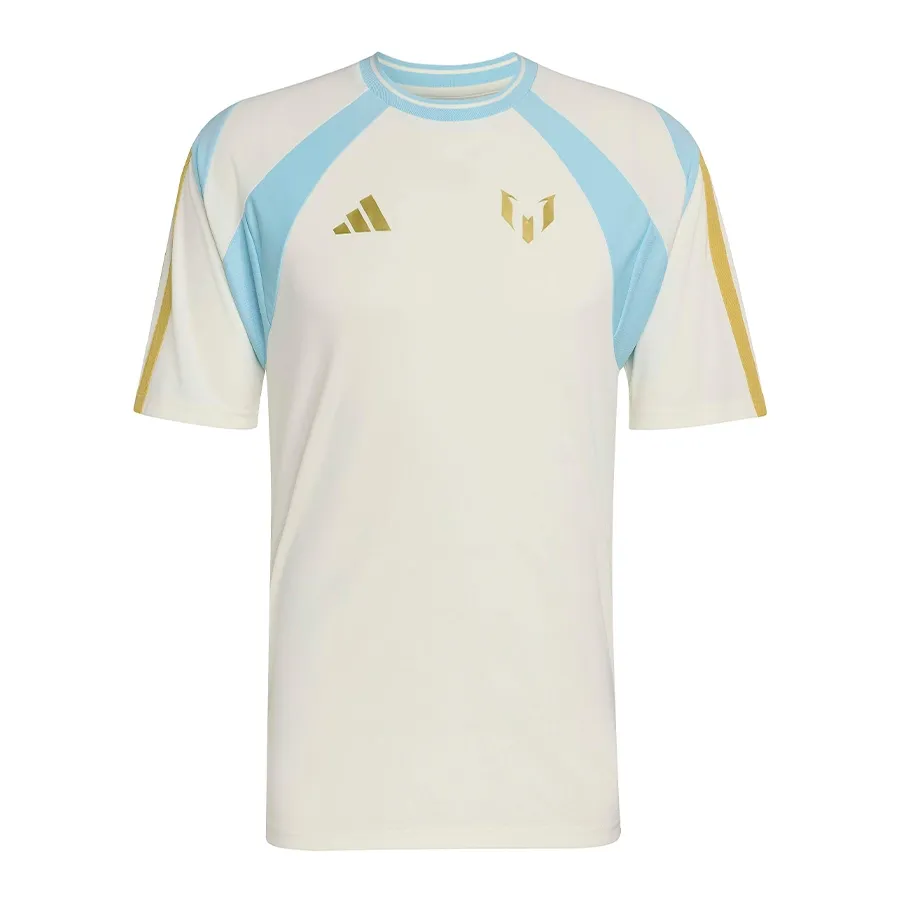 Imagen 2 de 7 de Camiseta adidas Messi House Of Tiro-BLANCO/CELESTE/DORADO