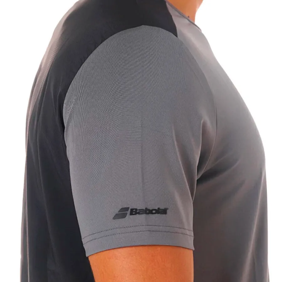 Imagen 4 de 5 de Remera Babolat Storm-GRIS