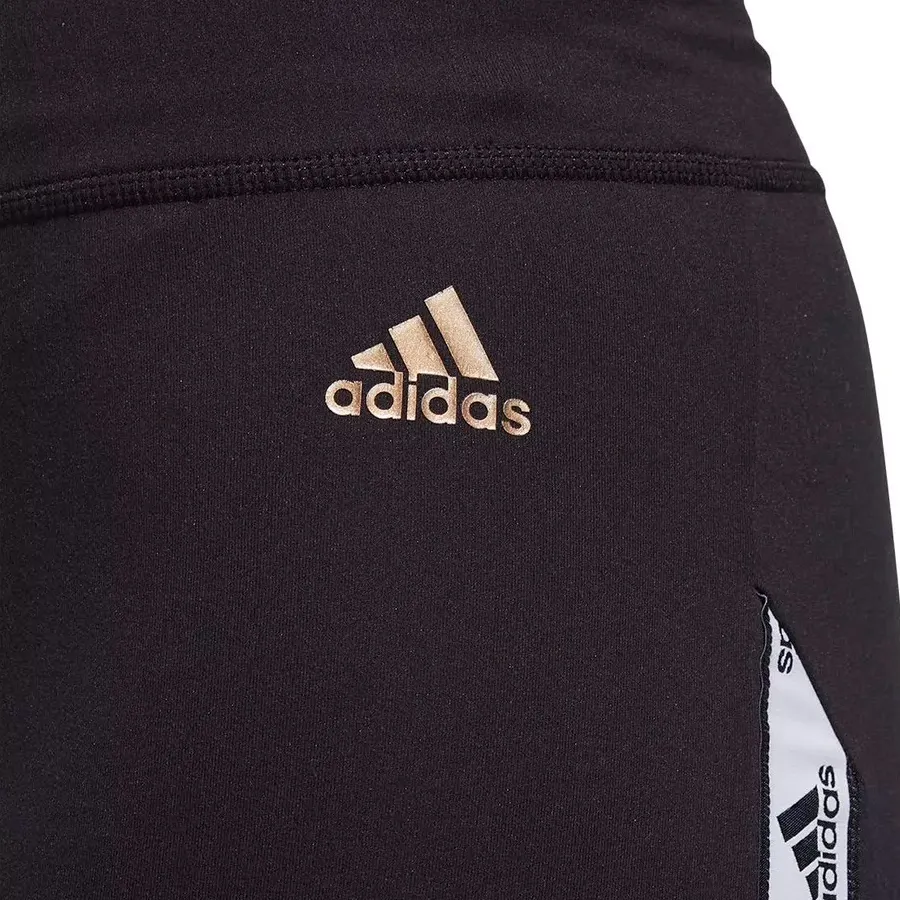 Imagen 3 de 4 de Calza adidas 3/4 U4u-NEGRO