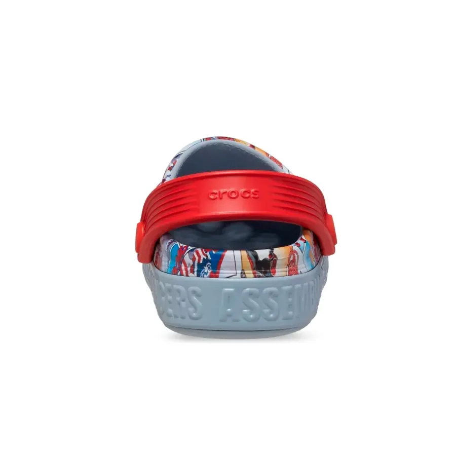 Imagen 5 de 7 de Sandalias Crocs Avengers Off Court-GRIS/ROJO
