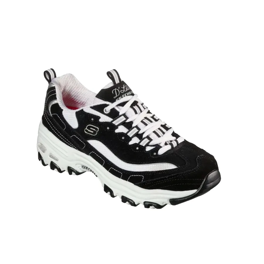 Imagen 1 de 5 de Zapatillas Skechers D'Lites Biggest Fan-BLANCO/NEGRO