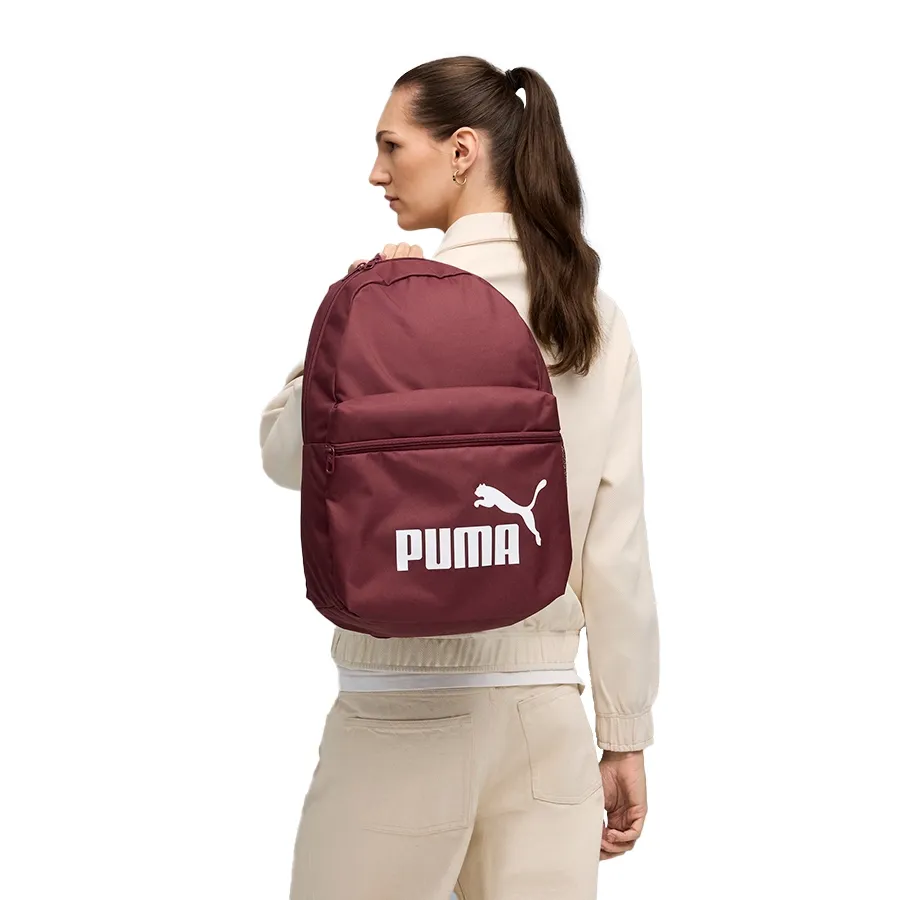 Imagen 2 de 3 de Mochila Puma Phase III-BORDO/BLANCO