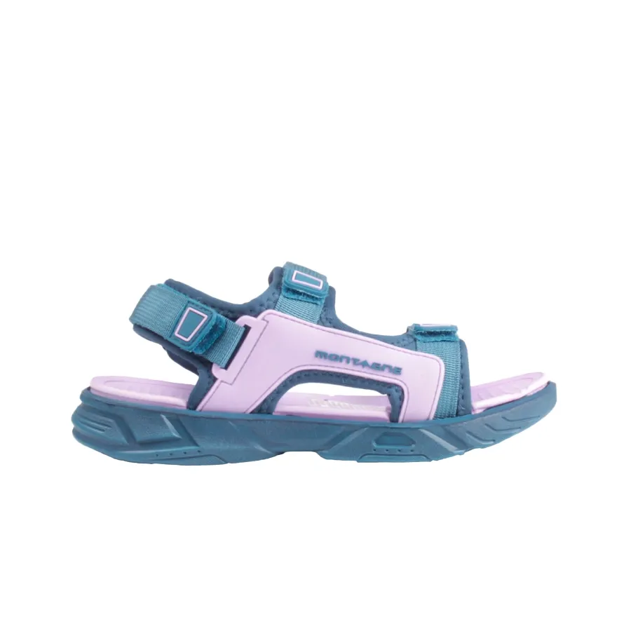 Imagen 0 de 5 de Sandalias Montagne Cali Kid-PETROLEO/LILA