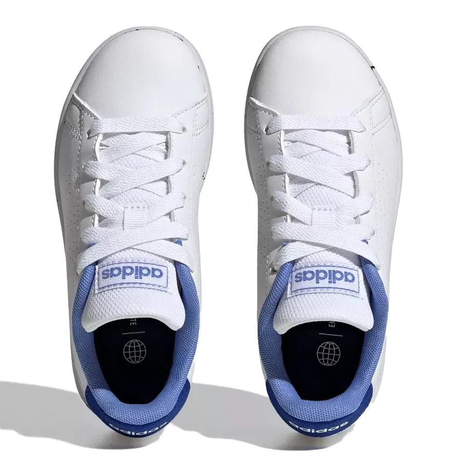 Imagen 3 de 5 de Zapatillas adidas Advantage K-BLANCO/AZUL