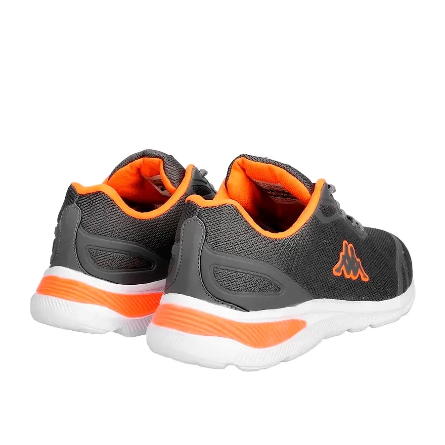 Imagen 3 de 6 de Zapatillas Kappa Elvio-GRIS/NARANJA