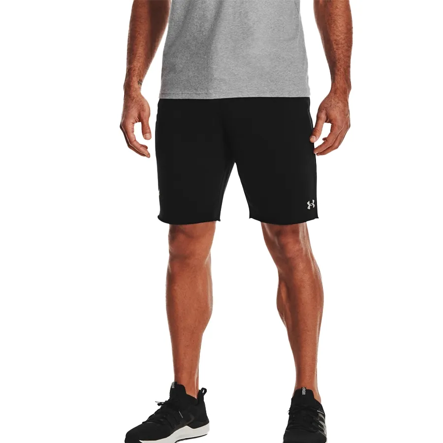 Imagen 2 de 5 de Shorts Under Armour Project Rock Terry-NEGRO