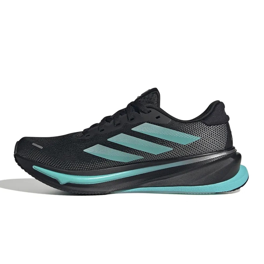 Imagen 2 de 7 de Zapatillas adidas Supernova rise-NEGRO/TURQUESA