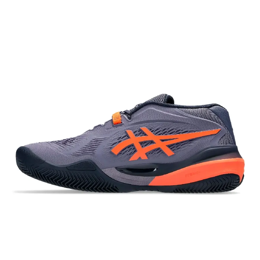 Imagen 2 de 6 de Zapatillas Asics Gel-Resolution X Clay-GRAFITO/NARANJA FLUOR