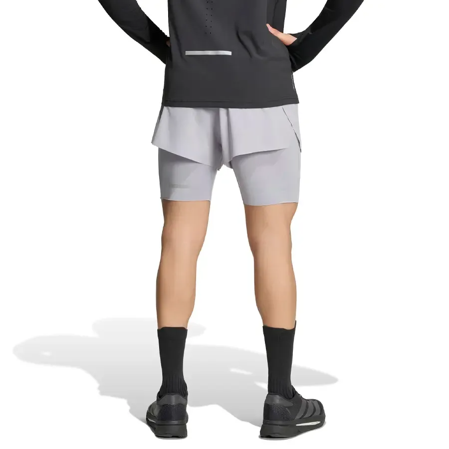 Imagen 1 de 5 de Short adidas Adi365 Climacool-PLATA