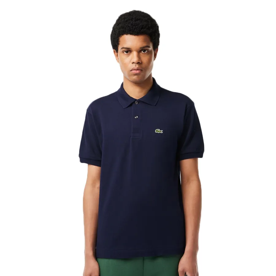 Imagen 2 de 7 de Remera Lacoste Chemise Col Bord-MARINO