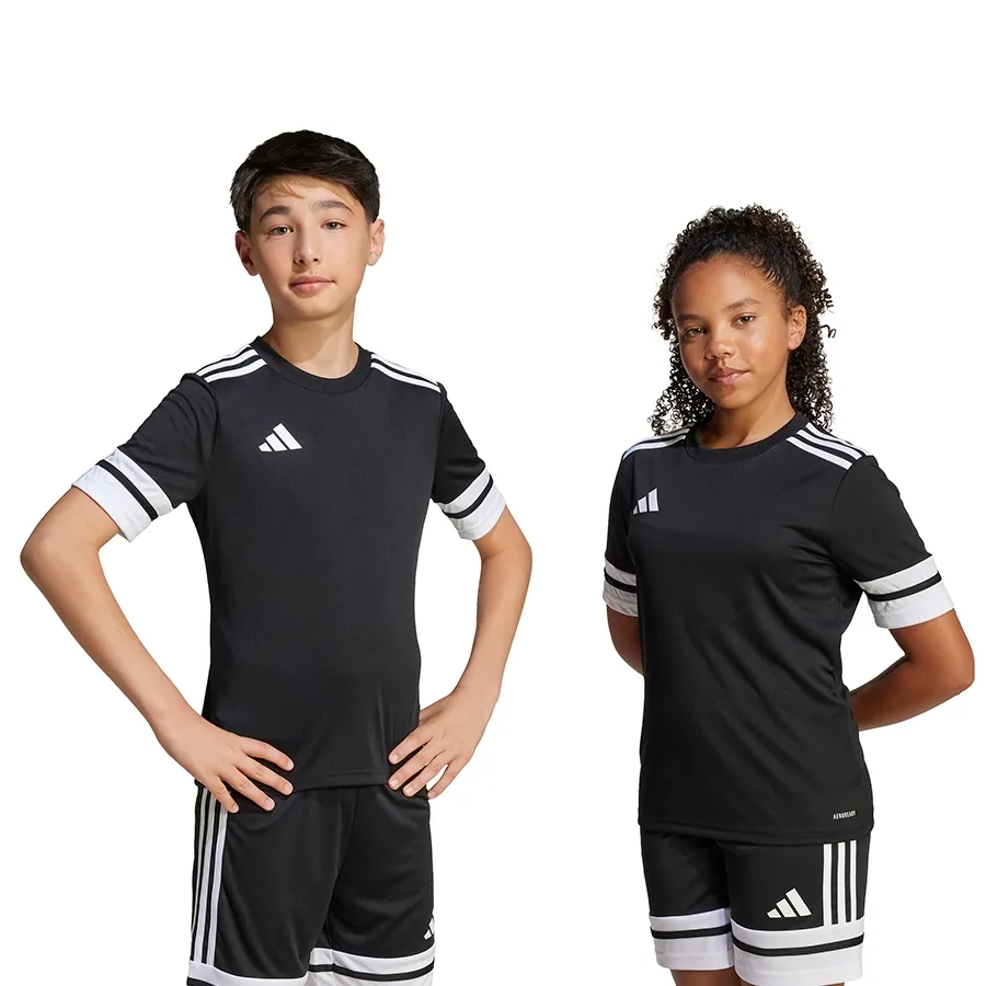 Imagen 2 de 6 de Camiseta adidas Squadra 25-NEGRO/BLANCO